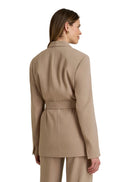 Crepe Wrap Blazer
