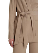 Crepe Wrap Blazer
