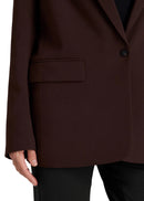 Boyfriend Fit Single-Button Blazer for Tall Women