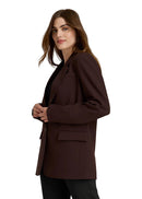 Boyfriend Fit Single-Button Blazer for Tall Women