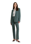 Relaxed Single-Button Blazer
