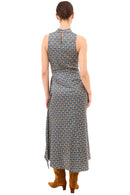 Elowen Dandelion Satin Midi Dress