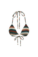 Solea Crochet Triangle Knit Top