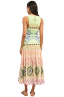 Aria Ceramic Print Crop Top