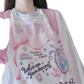 Women’s Japanese style long sleeve t-shirt front view