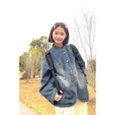 Women's Loose Fit Casual Commuter Blouse – Long Sleeve Everyday Workwear Top