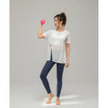 Women's loose fit running sports top front view